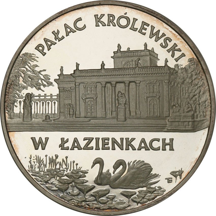 III RP. 20 złotych 1995 Łazienki - pałac